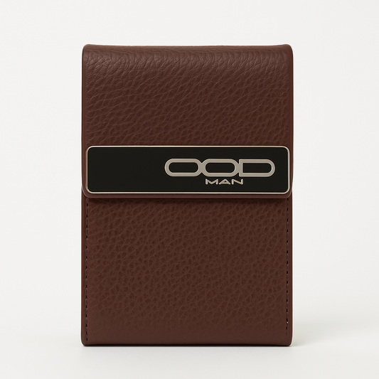 Ood Axis Cardholder in Coffee