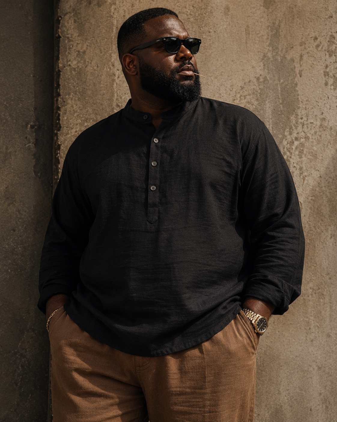 Mode XL Half-Bishop Shirt