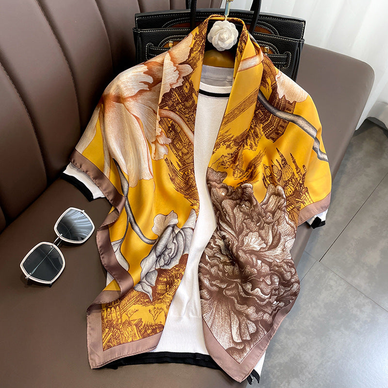 Sahara Edit VI - Silk scarf