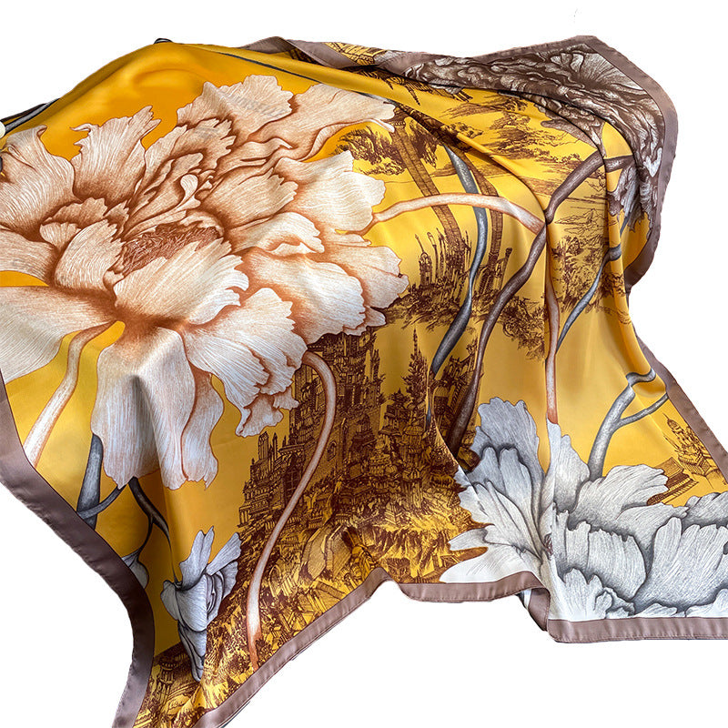 Sahara Edit VI - Silk scarf