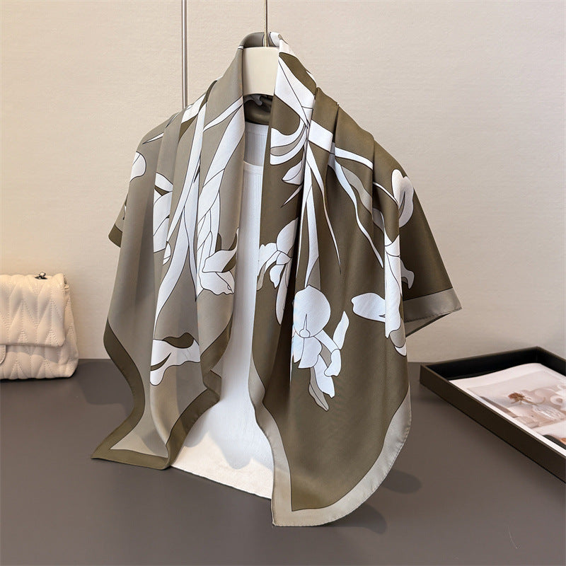 Santorini Edit I - Silk Scarf