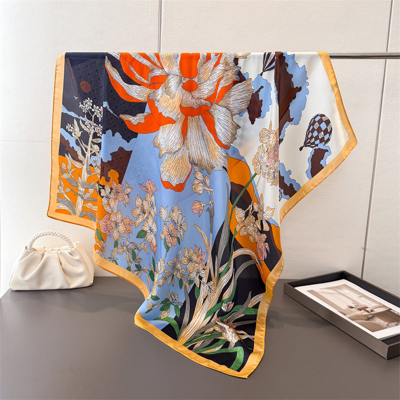 Santorini Edit III - Silk Scarf