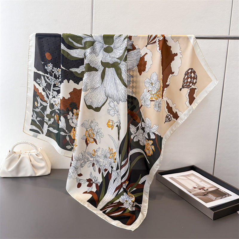 Santorini Edit II - Silk Scarf