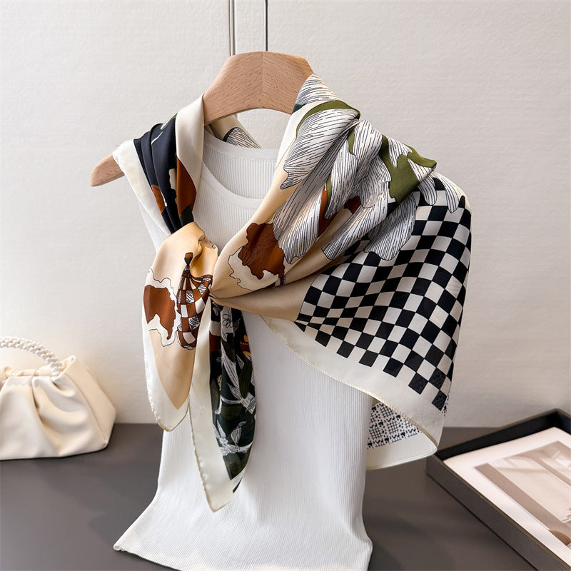 Santorini Edit II - Silk Scarf